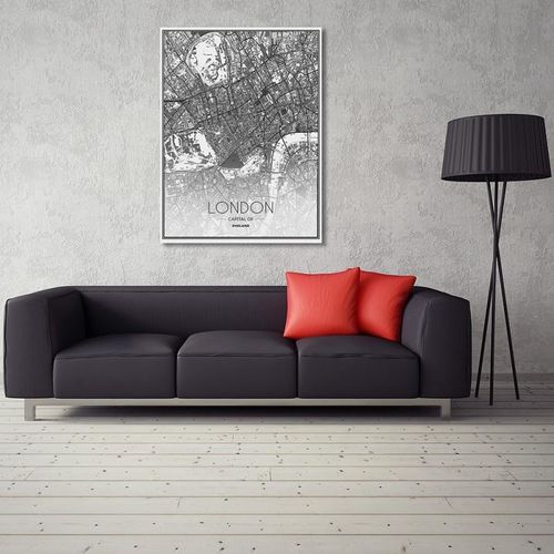 Deco Panel, Mapa Londynu 30x40 na Arena.pl