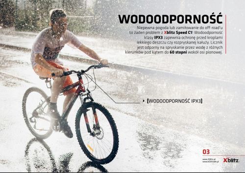 Licznik rowerowy Xblitz SPEED C1 na Arena.pl