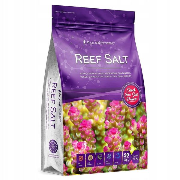 Aquaforest Reef Salt 7,5 kg sól morska zdjęcie 6