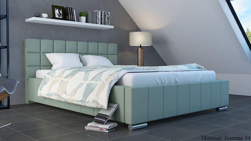 ŁÓŻKO DO SYPIALNI 160x200 Z POJEMNIKIEM ŁÓŻKO TAPICEROWANE zdjęcie 7