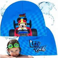 Czepek Pływacki Dziecięcy na Basen Myszka Mickey Disney Wytrzymały