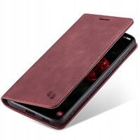 ETUI Z KLAPKĄ DO GALAXY S24 SKÓRZANE PORTFEL POKROWIEC ZAMYKANE