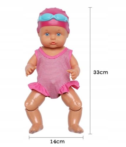 LALKA BOBAS PŁYWAJĄCA DO KĄPIELI RUCHOME STAWY WODOODPORNA DO WODY na Arena.pl