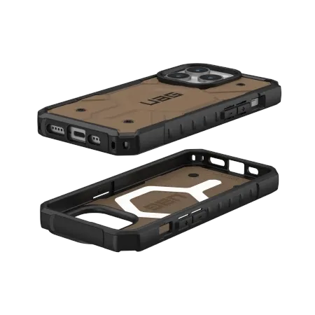 Etui UAG Pathfinder MagSafe do iPhone 15 Pro - brązowe na Arena.pl