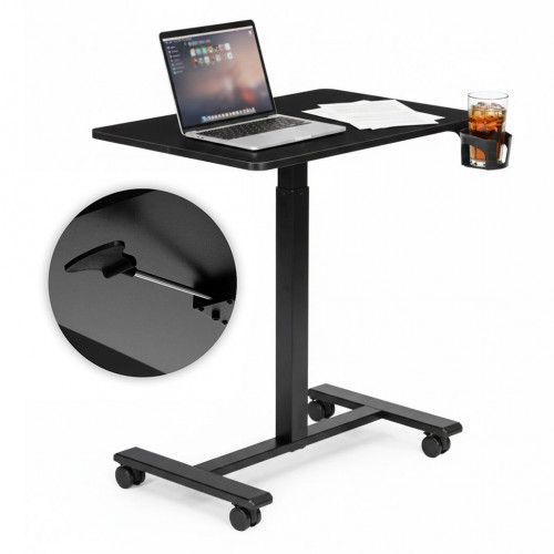 BIURKO MOBILNE MODERNHOME Z PNEUMATYCZNĄ REGULACJĄ 71,5-112 CM na Arena.pl