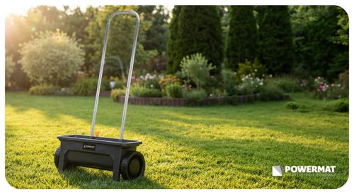 SIEWNIK RĘCZNY REGULOWANY 10 STOPNI SZEROKOŚĆ 46CM PM-SRO-12T na Arena.pl