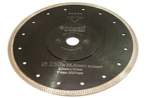 TARCZA DIAMENTOWA 250MM 25,4 GRESU PŁYTEK SCHMITH na Arena.pl