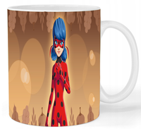 Kubek ceramiczny Biedronka i Czarny Kot - Miraculous