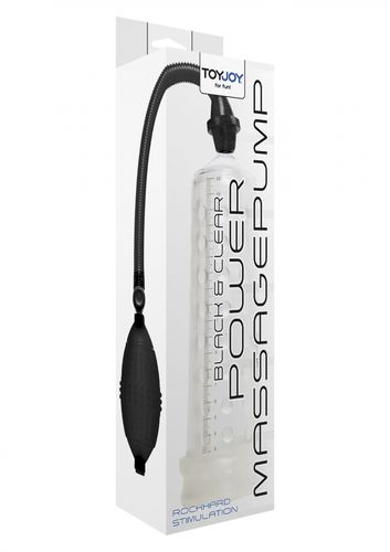 power massage pump with sleeve transparent na Arena.pl