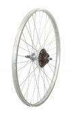 KOŁO ROWEROWE 26 CALI TYŁ TYLNE WOLNOBIEG 6 RZĘDOWY ALUMINIOWE V-BRAKE