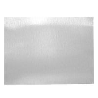 Blacha aluminiowa srebrna mat szczotkowana 15 x 20 cm do sublimacji