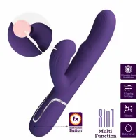 pretty love perlita fioletowy wielofunkcyjny model 3w1 silikonowy usb