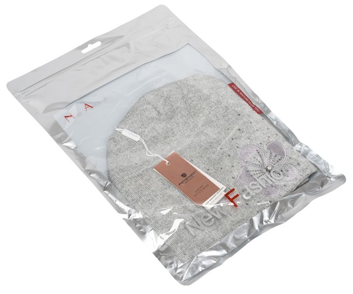 czapka ptn hat-02-7514 grey zdjęcie 6