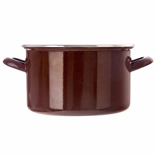 Garnek emaliowany BROWN 20 cm, 3 l na Arena.pl