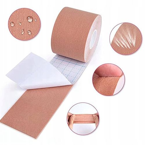 TAŚMA UNOSZĄCA BIUST MODELUJĄCA DEKOLT ZESTAW NAKLEJKI WIELOKROTNEGO UŻYTKU na Arena.pl