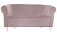 Sofa Milo MG55 szary róż nogi 15 białe