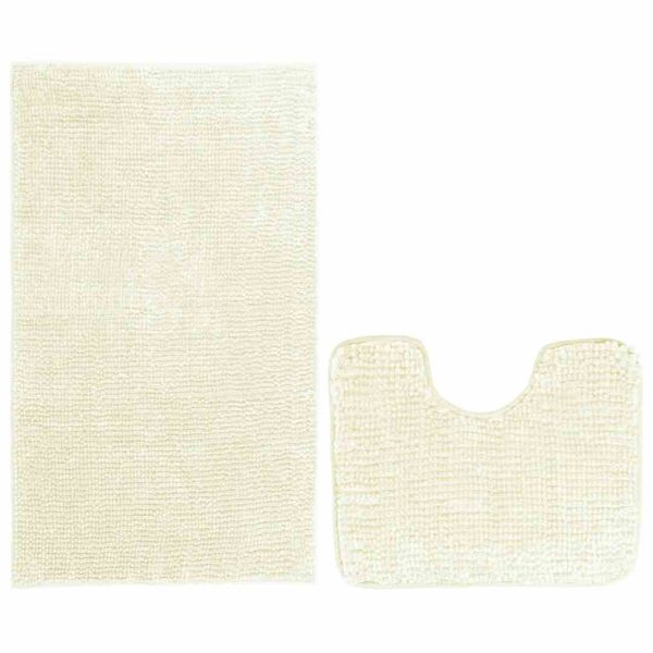 BATHMAT/AH/BATI/SET/WHITE/50X80+40X50 zdjęcie 7
