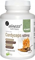 ALINESS CORDYCEPS STANDARYZOWANY 400mg 90kaps Libido Testosteron Odporność