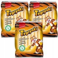 Tygryski Pałeczki Kukurydziane z Kaszą Jaglaną 60g x 3 sztuk