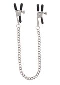 Adjustable Clamps With Chain Silver