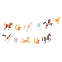 Girlanda dekoracyjna Urocze Koniki, 270 cm