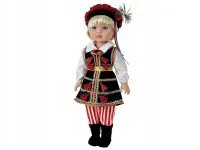 LALKA CHŁOPIEC W STROJU LUDOWYM MÓWI I ŚPIEWA 38cm