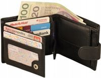 PREMIUM skórzany MAŁY portfel męski -ROVICKY- slim No9
