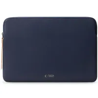 torba tech-protect fleece na laptopa 13-14" - niebieska