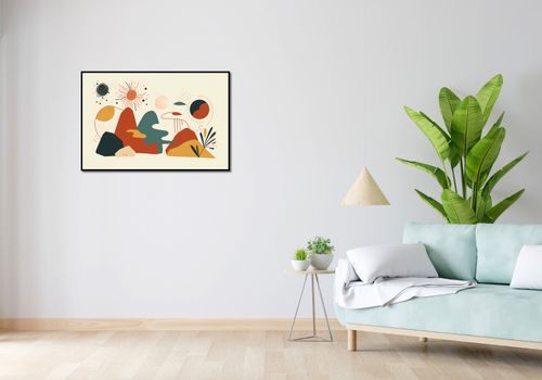 Plakat 91,5x61cm Kosmos Barw na Arena.pl