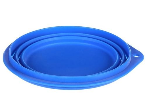 Flamingo Miska Podróżna Niebieska 500Ml [44038] na Arena.pl