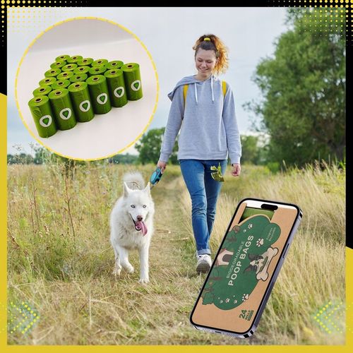 WORECZKI Na Psie Odchody BIODEGRADOWALNE Worki na Kupy BIO + ETUI 360 sztuk na Arena.pl