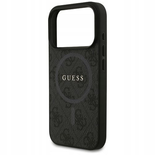 Etui GUESS 4G Ring Classic Logo MagSafe do iPhone 17 Pro Czarny na Arena.pl