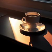 Plakat 60x60cm Kawa o Poranku