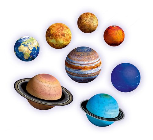 Puzzle 522. Układ Planet 3D. Ravensburger. 116683. na Arena.pl