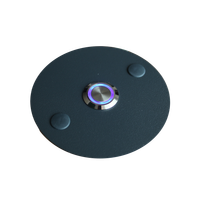 Przycisk dzwonka do domofonu wyjścia furtki bramy drzwi LED okrągły antracy