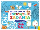 Przedszkolak rozwiązuje zadania. Zeszyt niebieski