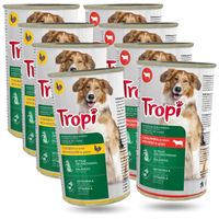 MOKRA KARMA DLA PSA PUSZKA ZESTAW MIX SMAKÓW 1240G