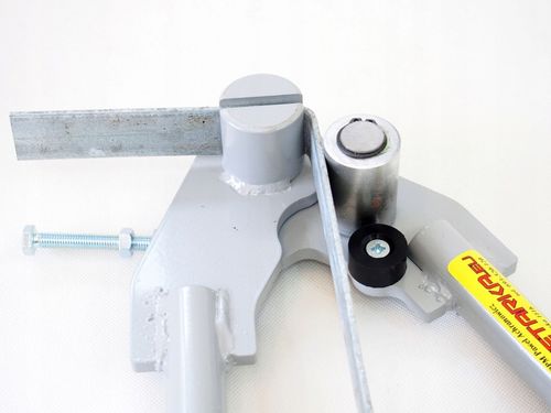 Giętarka do haków rynnowych bednarki prętów. Rowek 6x36mm na Arena.pl