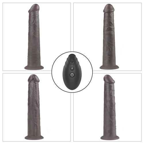10'' dual layered platinum silicone rotator na Arena.pl