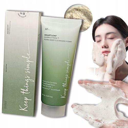 ANUA Heartleaf Quercetinol Pore Deep Foam MyjąCa Pianka Do Twarzy 150 ml na Arena.pl