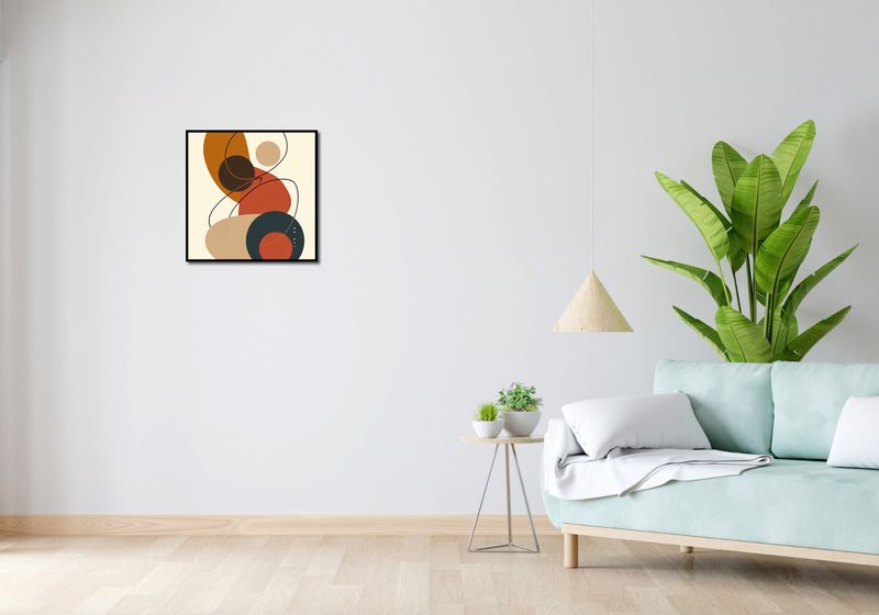 Plakat 50x50cm Geometria Harmonii zdjęcie 4