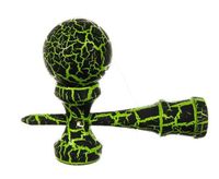 KENDAMA Japońska gra zręcznościowa drewno Kolor - Zielony