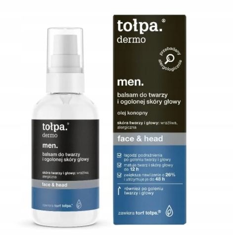 Tołpa Men Face & Head Balsam do Twarzy 75ml na Arena.pl
