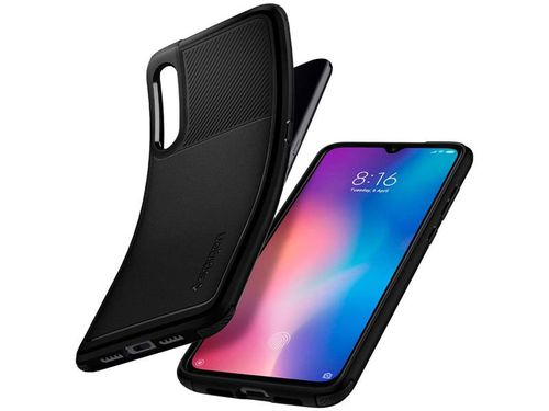Etui Spigen Rugged Armor do Xiaomi Mi 9 Matte Black na Arena.pl