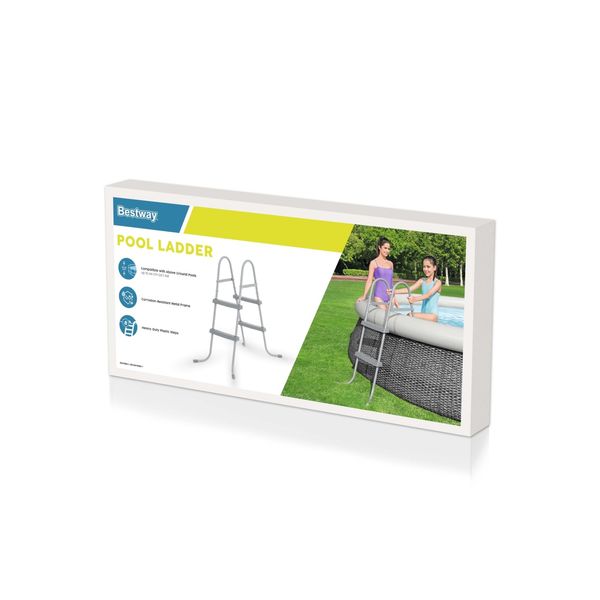 Drabinka Do Basenu Ogrodowego Bestway 84Cm zdjęcie 5