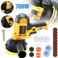 700W POLERKA TARCZOWA, MINI POLERKA ZESTAW DO POLEROWANIA SAMOCHODU LAKIERU