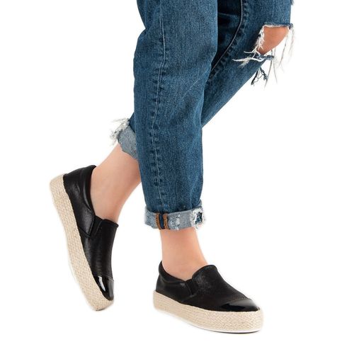 Modne Czarne Trampki r.39 na Arena.pl