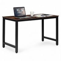 DUŻE BIURKO KOMPUTEROWE MDF 120X60 POSTARZANY ORZECH 100KG