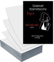 Ulotki A5 GABINET KOSMETYCZNY 100 szt firmowe reklamowe + PROJEKT GRATIS