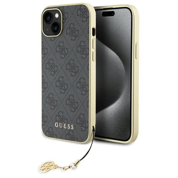 Etui Guess do iPhone 15 Plus, iPhone 14 Plus, Szary zdjęcie 1